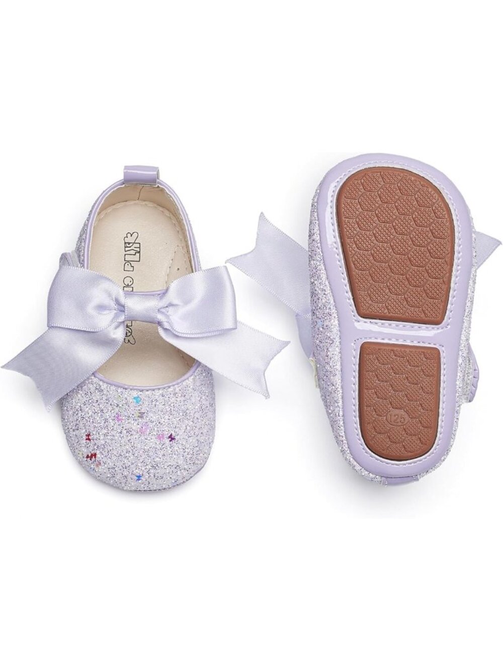 Adorable Baby Girls' Prewalker Mary Jane Flats with Bowknot - Perfect Dress